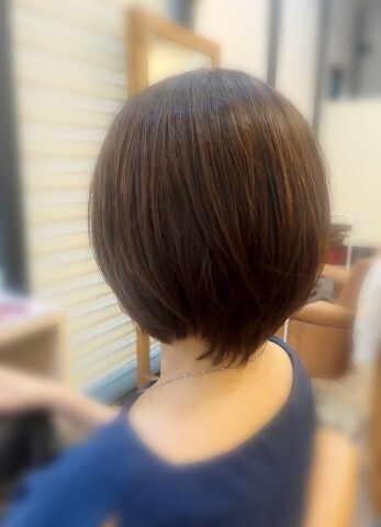 美容院行きました