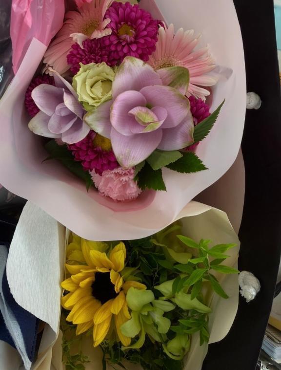 お花のプレゼント💐🤍｜写メ日記｜さき★未経験×美巨乳な純白素人｜品川・五反田 一般デリヘル 五反田Tiara～ティアラ～