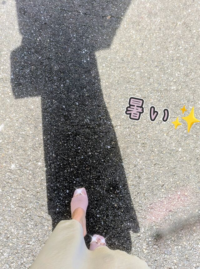 陽射しが気持ちいい☀️