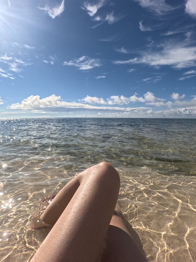 おはよー🏝️