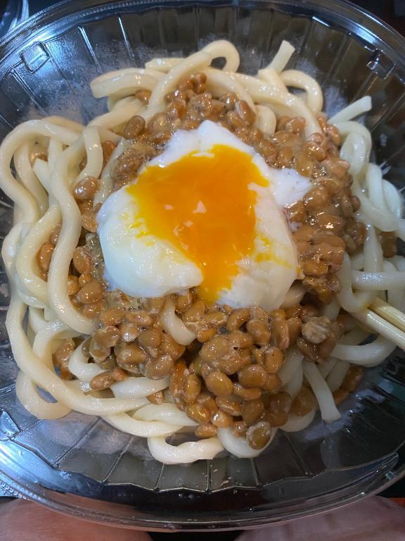 納豆うどん