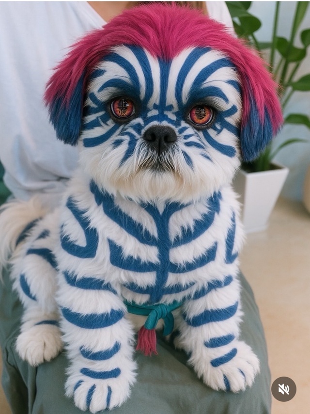 猗窩座に扮したシーズー犬｜写メ日記｜ひなこ｜品川・五反田 人妻デリヘル 奥鉄オクテツ東京店（デリヘル市場）