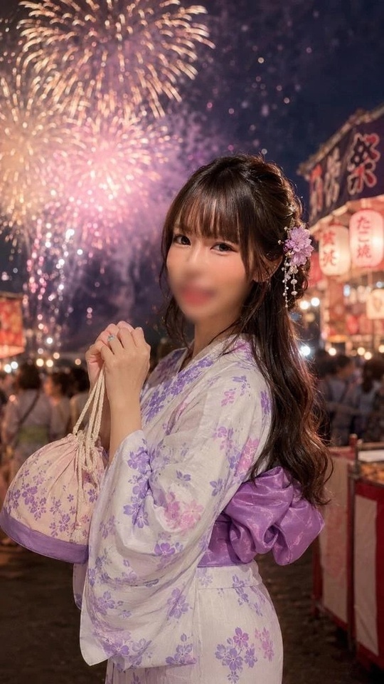 夏、浴衣👘💓