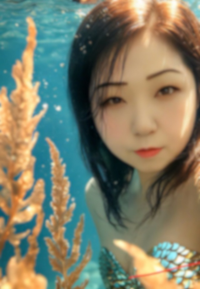 AI mermaidやってみたw｜写メ日記｜あおい｜鶯谷 人妻デリヘル みやこ