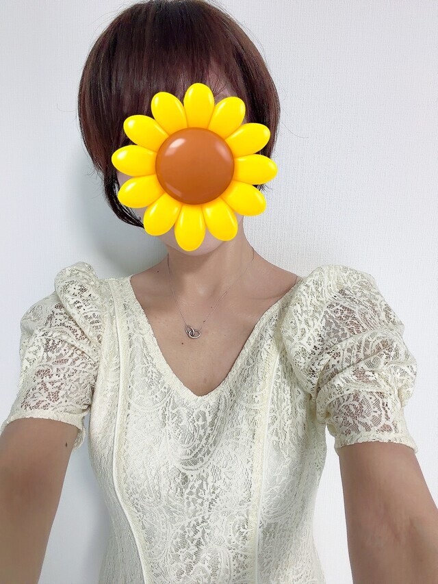 日傘とひまわり✨