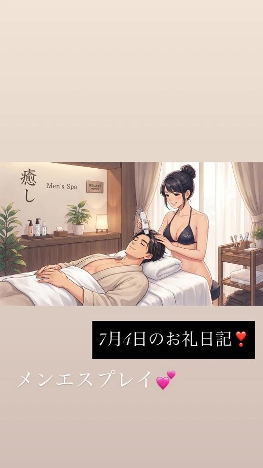 7月4日のお礼日記❣️｜写メ日記｜おりびあ｜鶯谷 出張M性感 変態なんでも鑑定団