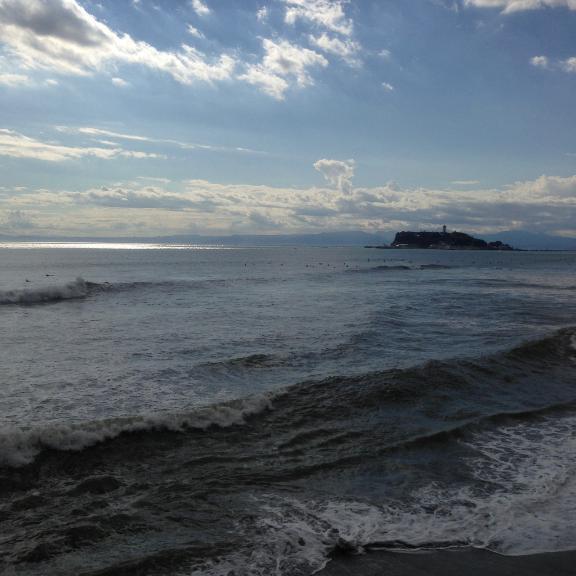 先週の七里ヶ浜