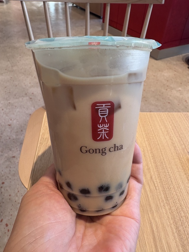 ゴンチャ　ブラックミルクティー