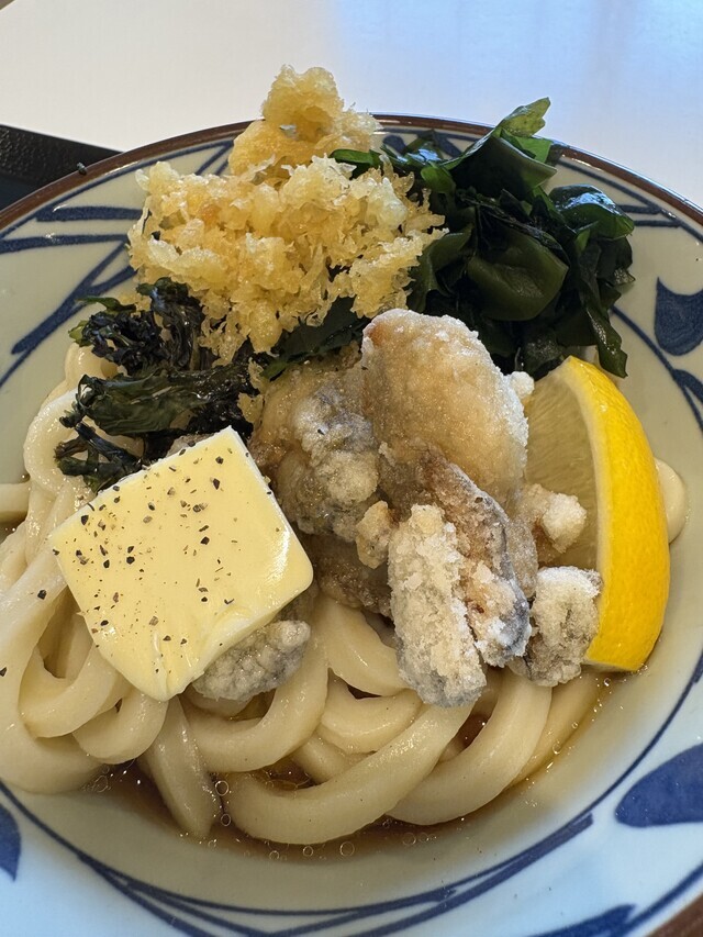 丸亀製麺　牡蠣バター｜写メ日記｜あやか｜鶯谷 人妻デリヘル しゅうかつ倶楽部
