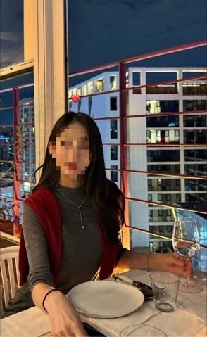 夜景を見ながら