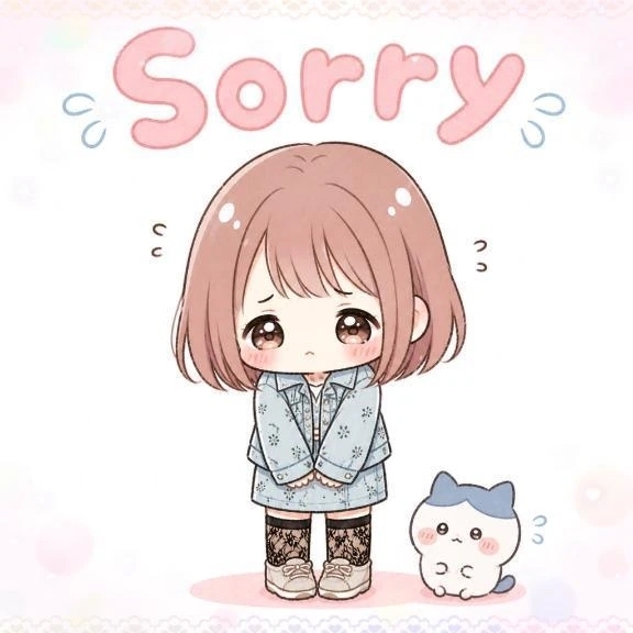 Sorry.｜写メ日記｜かおる｜大塚・巣鴨 一般デリヘル 大塚デリヘル倶楽部