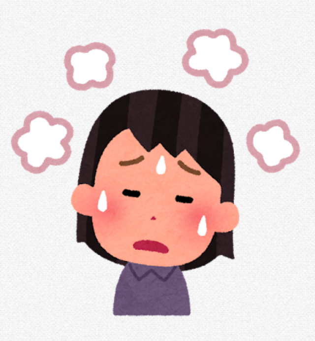 涼しすぎて熱発😭