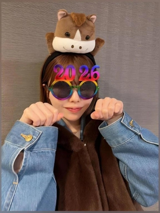 あけおめ～🐴✨