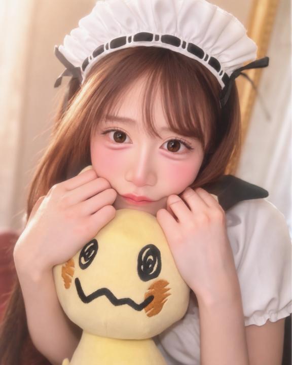 【顔出しコスプレ】メイド🩷｜写メ日記｜めめち｜渋谷 一般デリヘル まだ舐めたくて学園渋谷校～舐めたくてグループ～