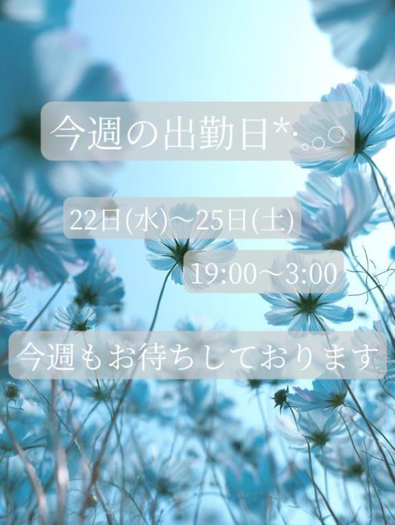 今週の出勤スケジュール