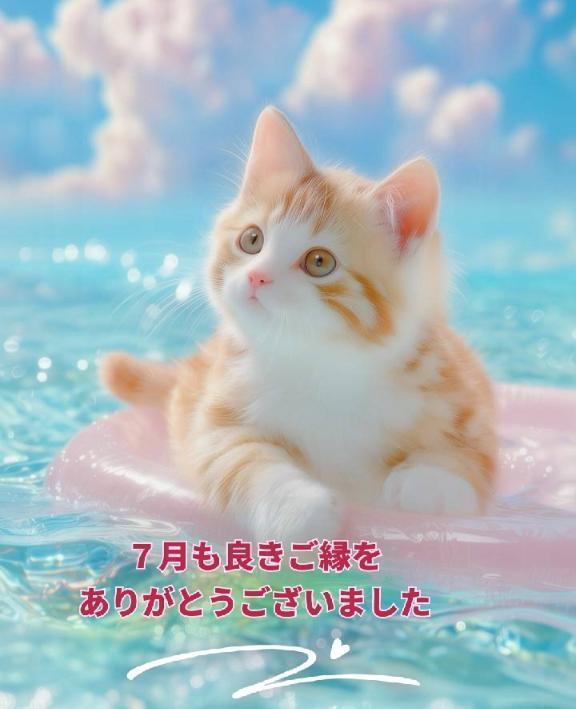 ７月もありがとうございました(^-^)
