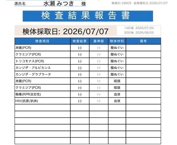 定期検査🏥