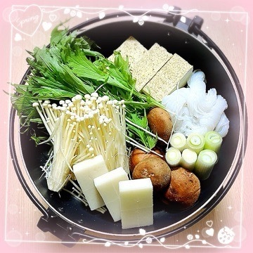 今夜はタラ鍋…