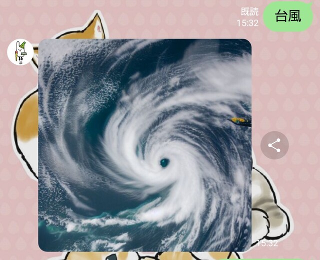台風キャンプを校庭で⁉