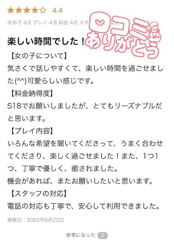 お礼💌｜写メ日記｜えみり｜新宿 一般デリヘル デザインプリズム新宿