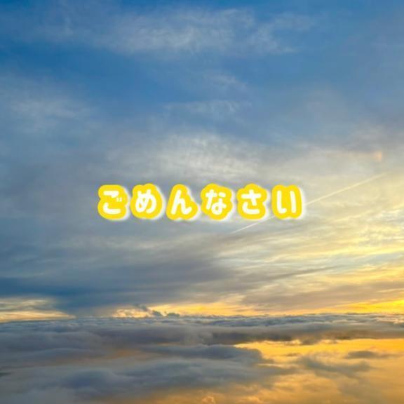 ごめんなさい｜写メ日記｜葵りあ｜錦糸町・小岩・葛西 一般デリヘル ウルトラハピネス