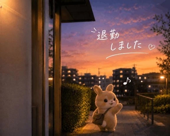退勤しました♥️