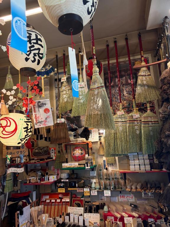 お礼とブラシ屋