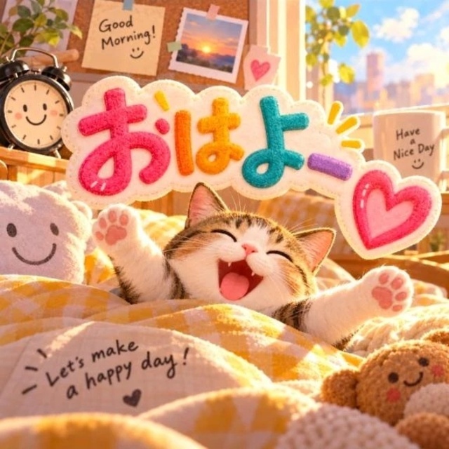 やっと金曜日〜！今日1日乗り切ろうね☀️