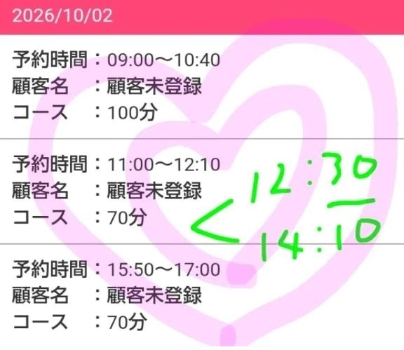 あと14:10-頃かな⌚