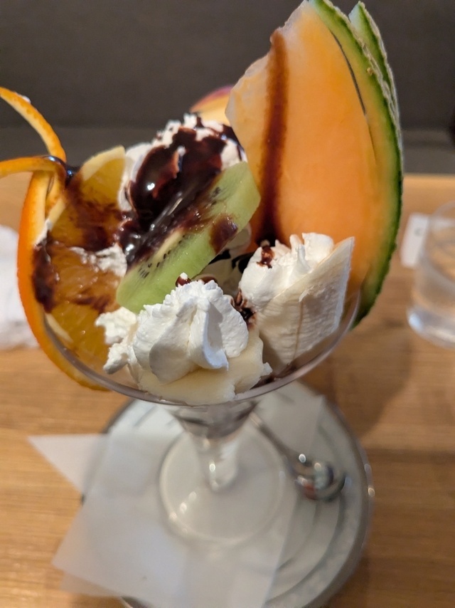 チョコレートパフェ