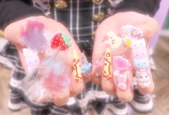 ネイル｜写メ日記｜うー｜新宿 一般デリヘル とある風俗店やりすぎさーくる新宿大久保店