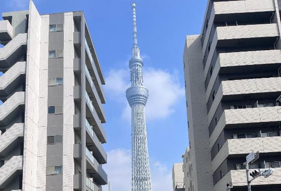 錦糸町からこんにちは