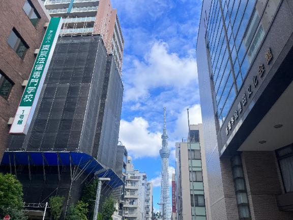 錦糸町からこんにちは