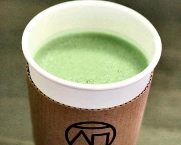 柿の木坂コーヒー　抹茶ラテ