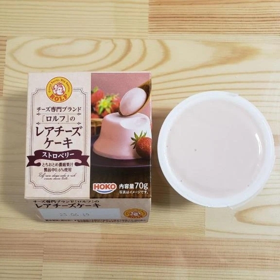 宝幸　ロルフのレアチーズケーキ ストロベリー