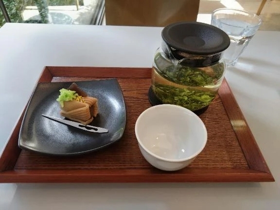 café椿　和菓子 お茶セット｜写メ日記｜えま｜新宿 人妻デリヘル 完熟ばなな 新宿