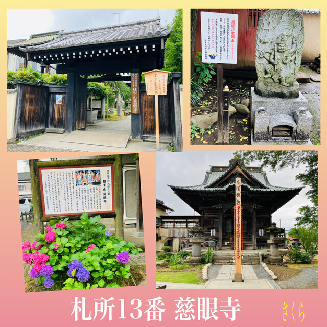 札所巡礼13番『慈眼寺』と、本日もよろしくお願いいたします｜写メ日記｜さくら｜大塚・巣鴨 出張エステ 大塚　虹いろ回春