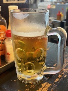 湯上がりビール