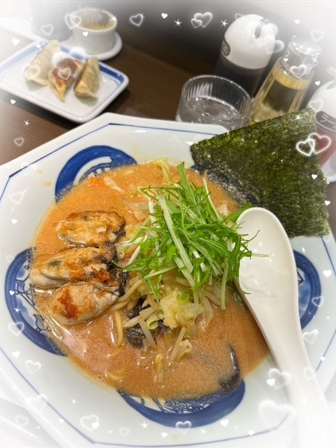 牡蠣とニンニク🧄