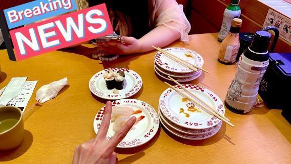 むっちゃんとお寿司