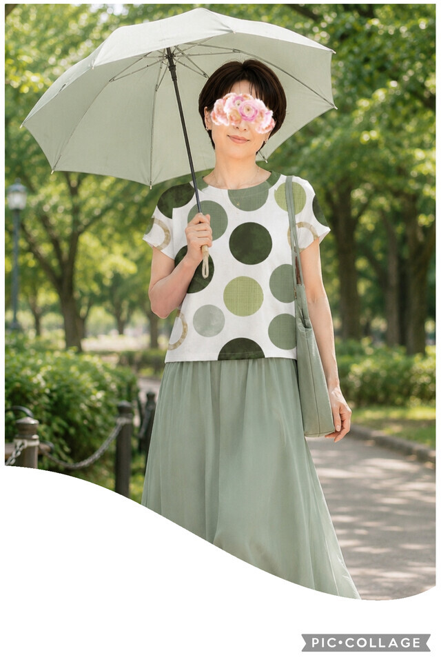 涼しい服装で