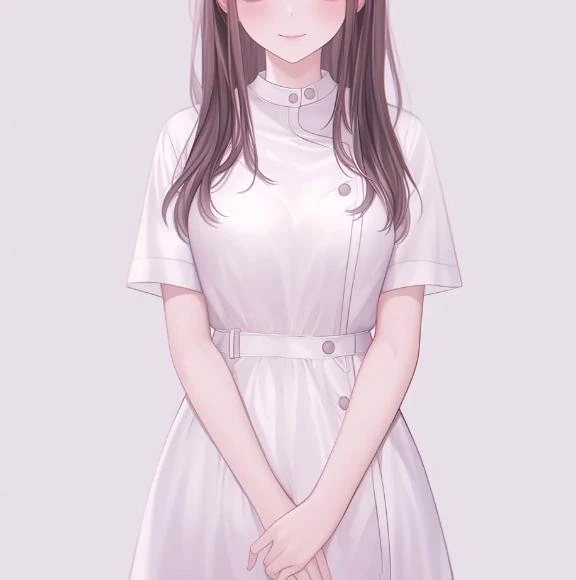 ♡白衣を纏った、ただの私♡